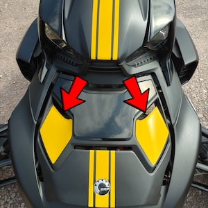 Hood Accent Decals fits Can-am Ryker Hood (Will Not fit 2022, 23, 24, or 25 Rally)