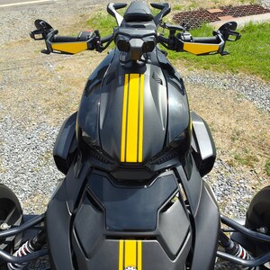 SAUTVS Handguards LED Lights For Can Am Ryker Aluminum Hand Guards LED