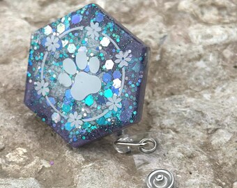 Vet Tech Vetrinarian Medicine Badge Reel ID Holder