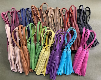 leather tassels for handbolsas