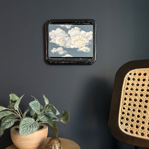Clouds, Original painting of clouds, Cloud painting, Acrylic painting of clouds