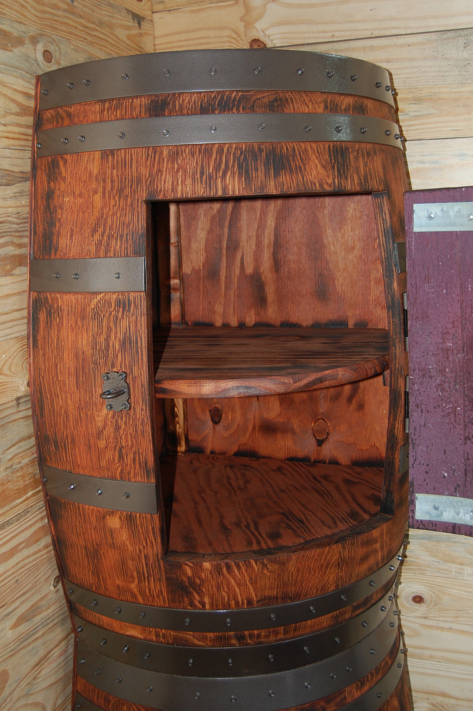 Wine Barrel Corner Linen Etsy