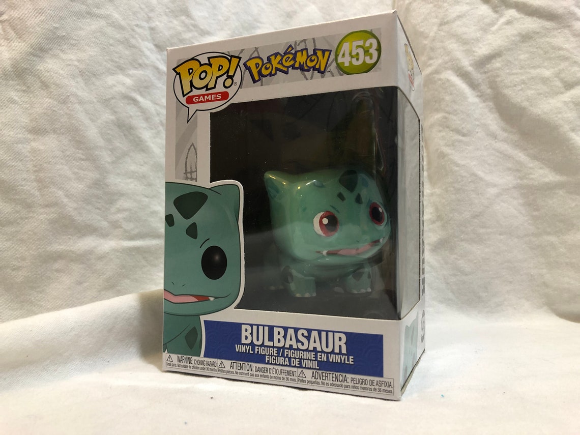 Custom Painted Bulbasaur Pokémon Funko Pop Etsy