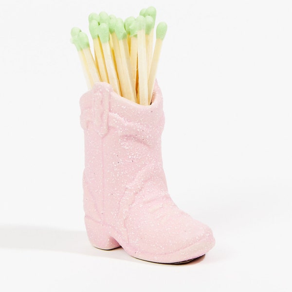 ceramic boot match holder