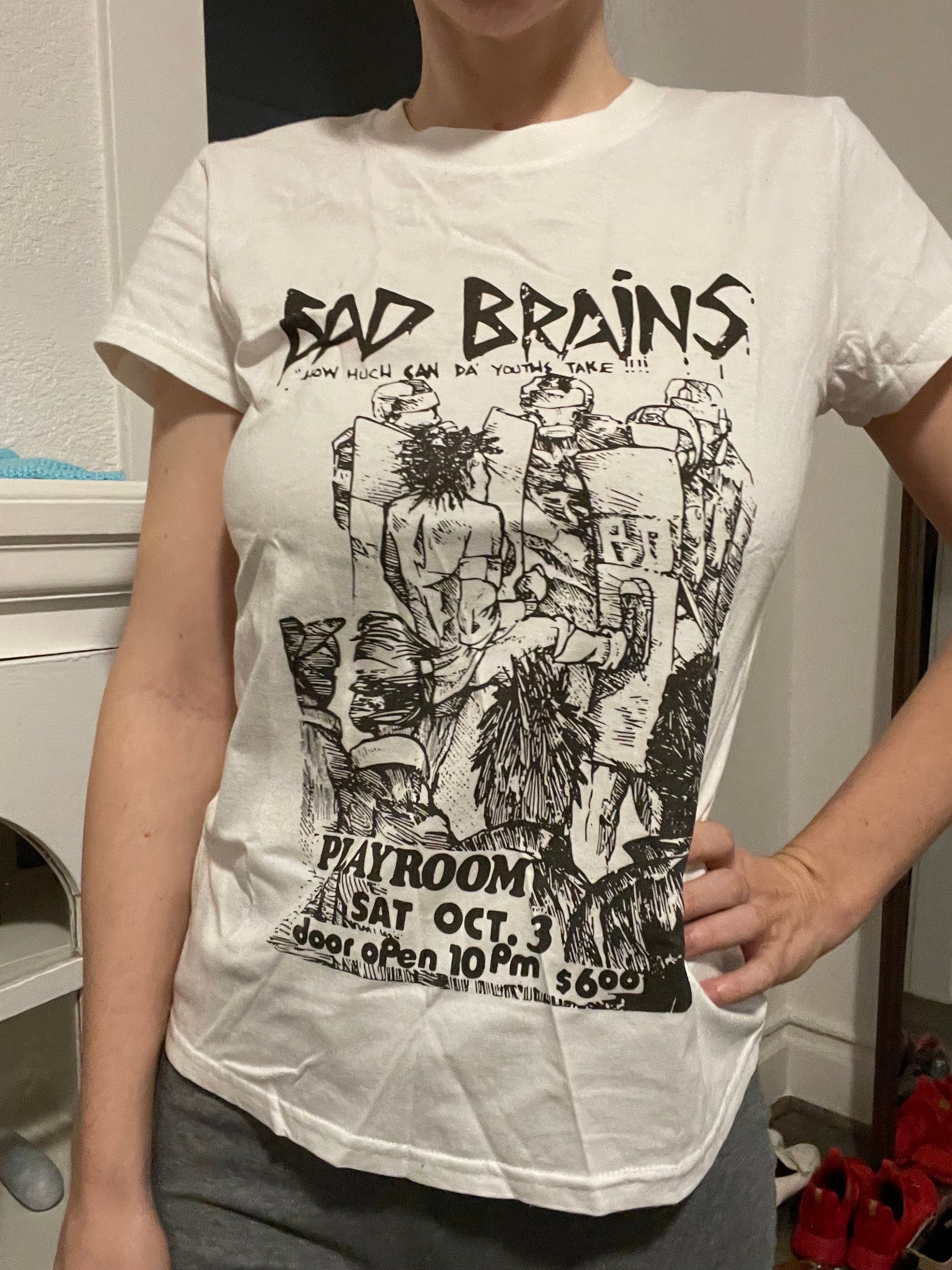 1995 Bad Brains God Of Love Vintage Tee Shirt – Zeros Revival