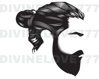 Man SVG Man Bun SVG Beard SVG Png Minimalist - Etsy Canada Man SVG Man Bun SVG Beard SVG Png Minimalist - Etsy Canada