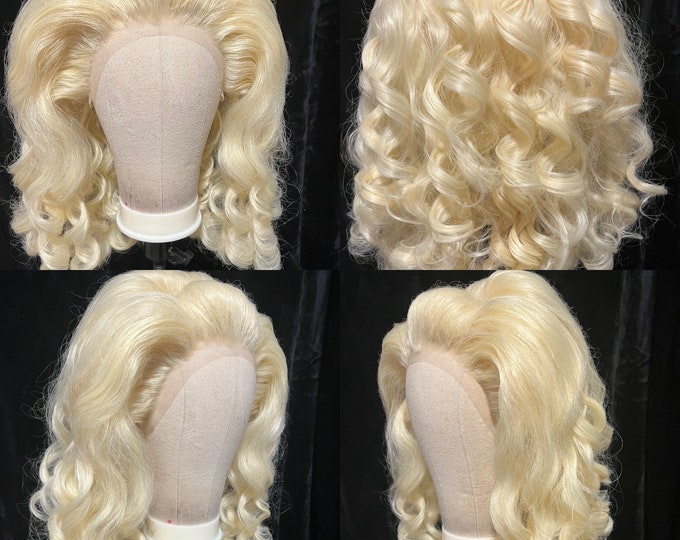 June Pinup Wig (Various Colors Available)