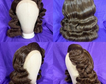 Rita Pinup Wig (Various Colors Available)  16-20"