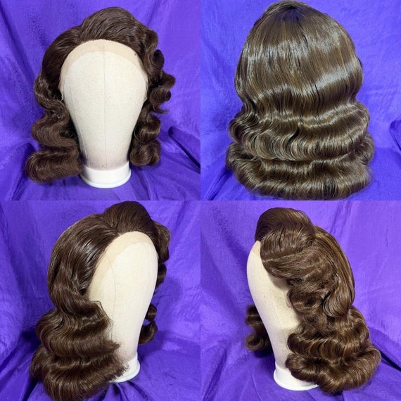 Rita Pinup Wig (Various Colors Available)  16-20"