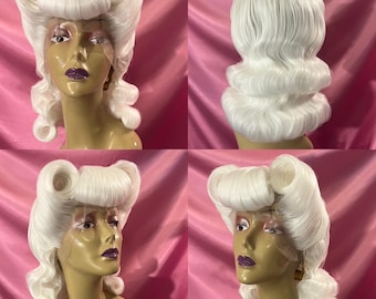 Sally Pinup Wig (Various Colors Available)