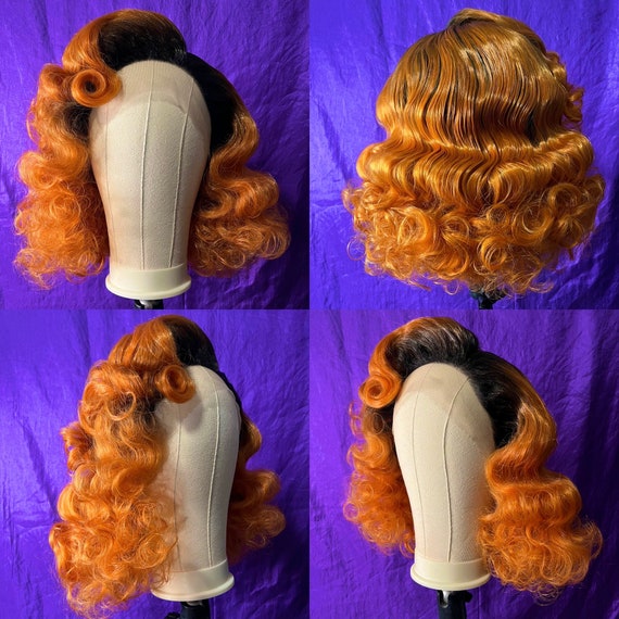 Claudia Pinup Wig (Various Colors Available)