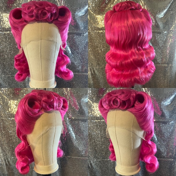 Clarabelle Pinup Wig (Various Colors Available)