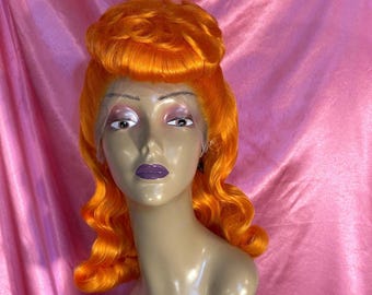 Lila Pinup Wig (Various Colors Available)
