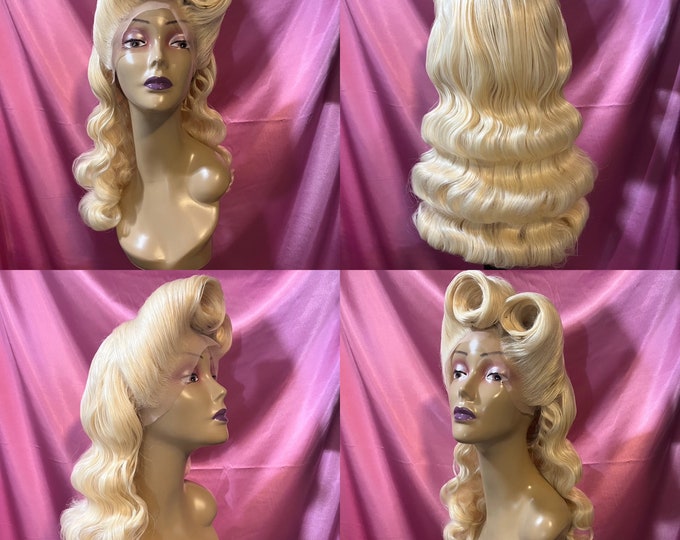 Kimmy Pinup Wig (Various Colors Available)