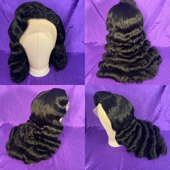 Veronica XL (21”-23”) Pinup Wig (Various Colors Available )
