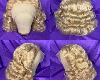 Ginger Pinup Wig (Various Colors Available)