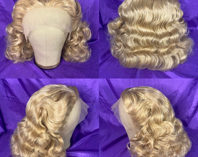 Ginger Pinup Wig (Various Colors Available)