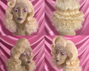 Claudia Pinup Wig (Various Colors Available)