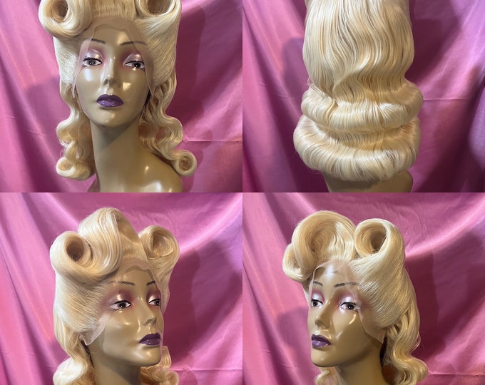 Ivy Pinup Wig (Various Colors Available)