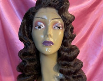 Rita Pinup Wig (Various Colors Available)