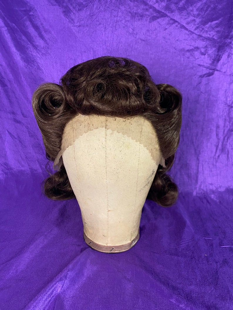 Mildred Pinup Wig Various Colors Available Brown