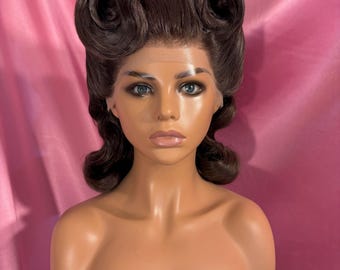 Peggy Pinup Wig (Various Colors Available)
