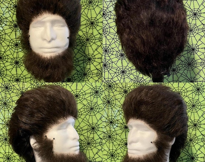 Wolfie Wig + Beard Set (Human Hair)