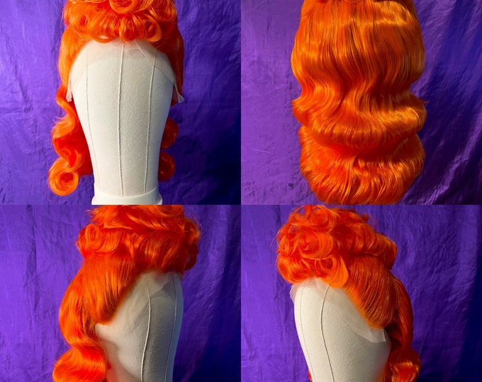 Lila Pinup Wig (Various Colors Available)