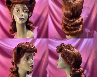 Clarabelle Pinup Wig (Various Colors Available)