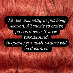 Carmella Pinup Wig (various Colors Available) - Etsy