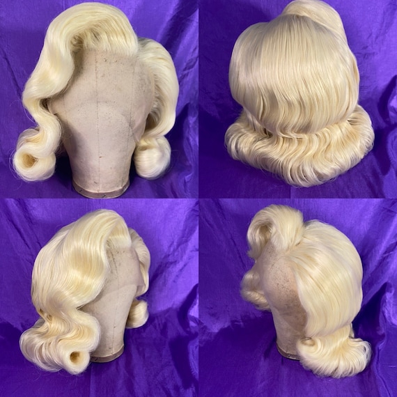 Magda Pinup Wig Various Colors