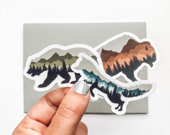 Mountain Wildlife Sticker Pack