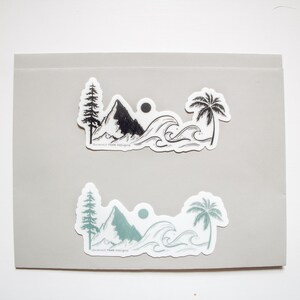 Seas and Summits Sticker image 3