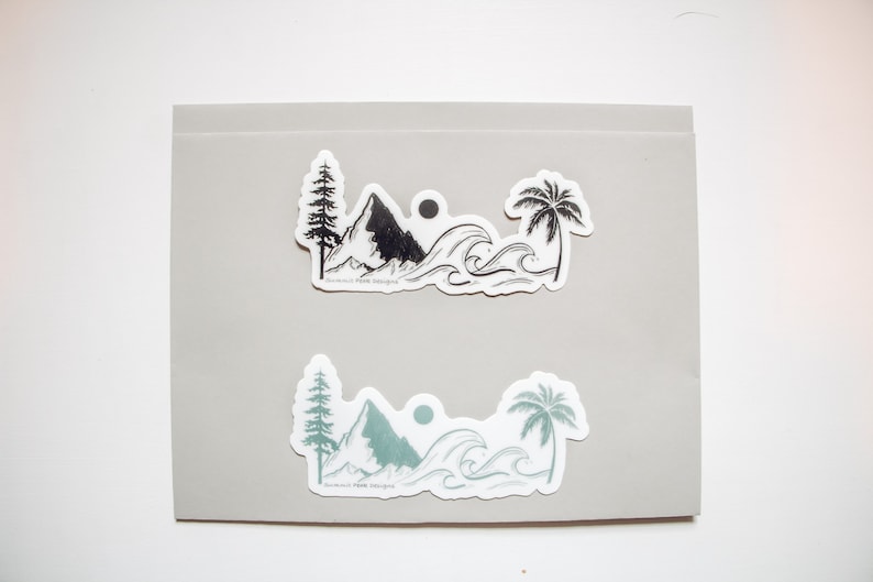 Seas and Summits Sticker image 3