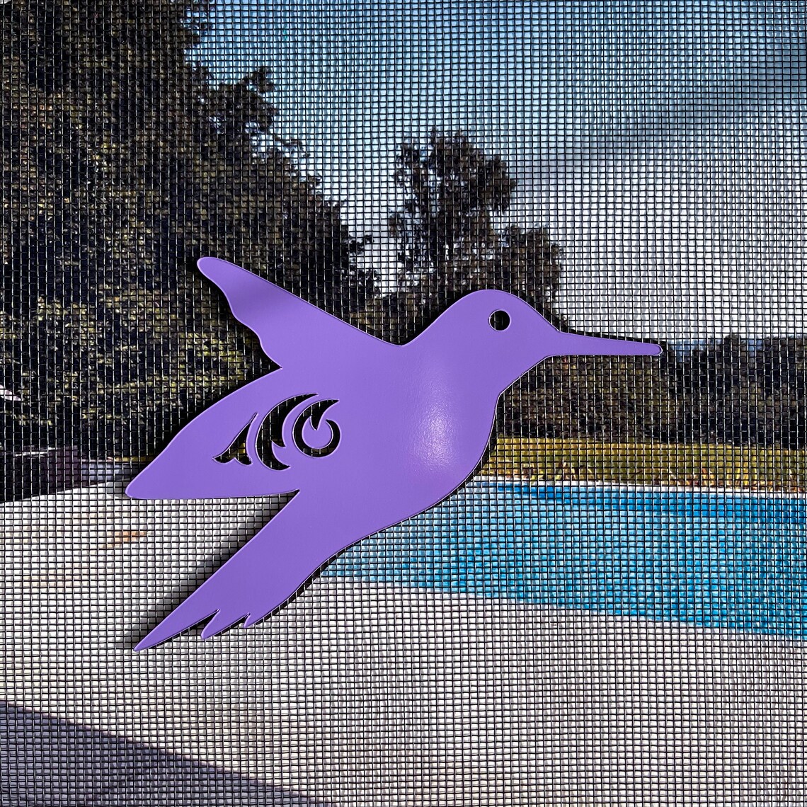Hummingbird Screen Door insideout Set Etsy