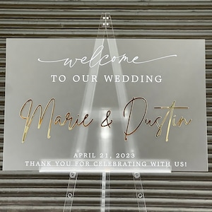 Vertical Acrylic Sign Acrylic Wedding Welcome Sign Custom Acrylic Sign With  Painted Background Hanging Acrylic Sign Event Sign AHS07 