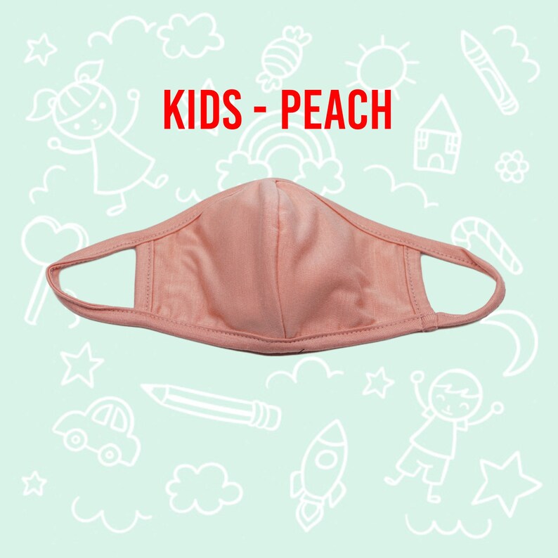 Kid's Face Masks Reusable Face Mask Made in USA 100 Etsy