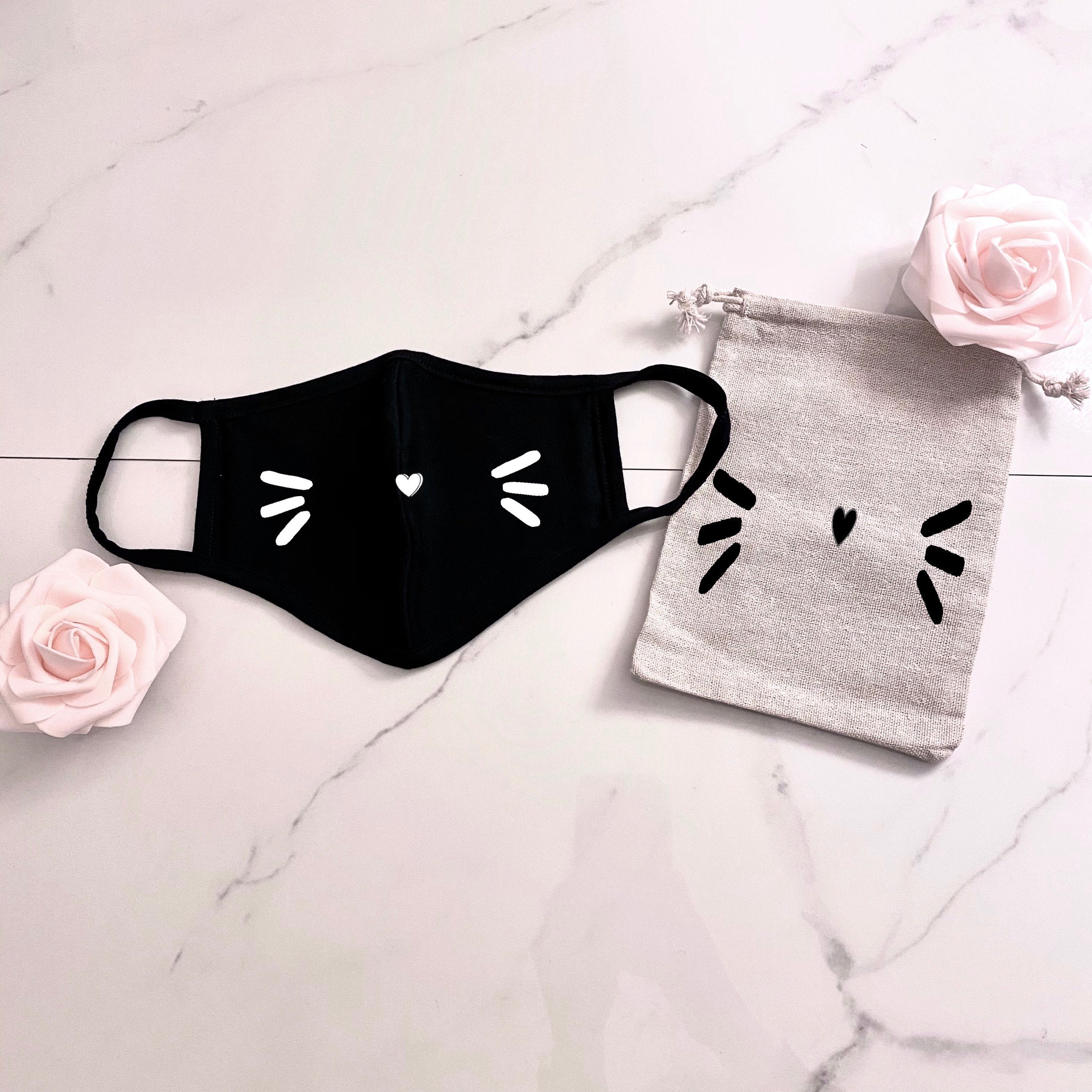 KIDS Cat Mask Reusable/Washable Mask | Protective Face Mask | 100% Co…