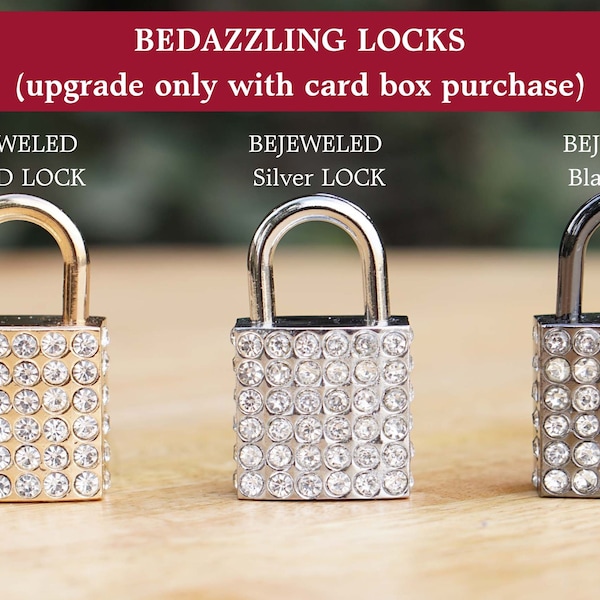 Bedazzling Lock Upgrade (only with card box purchase)