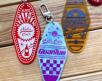 Fallout Drinks Vintage Tags