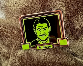 Mr.House Enamel Pin