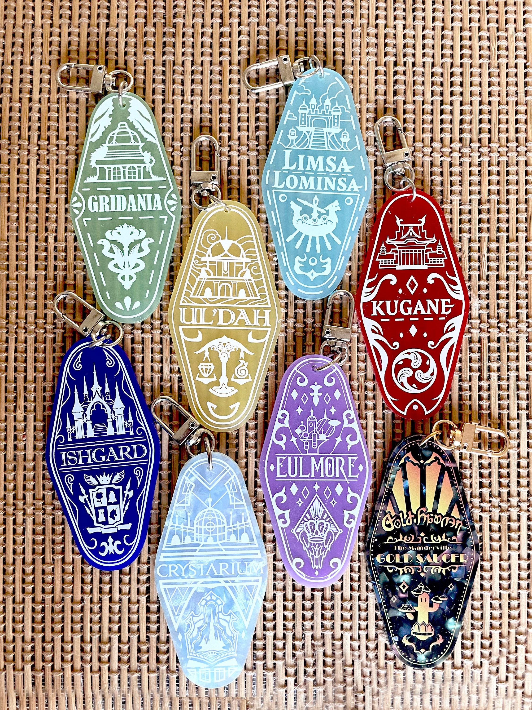FFXIV イシュガルド＆クガネ モーテル タグ - Etsy 日本