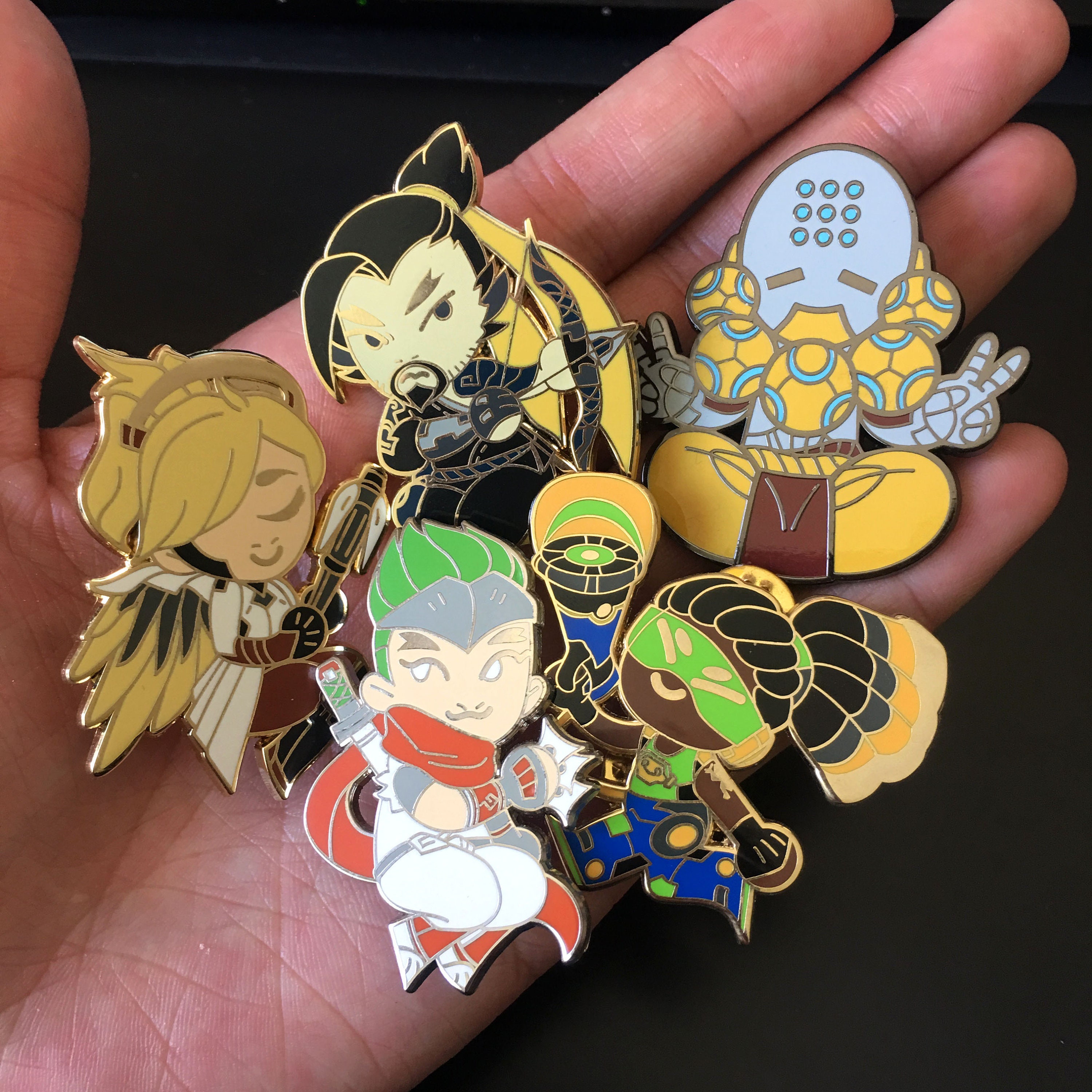 Overwatch Enamel Pins