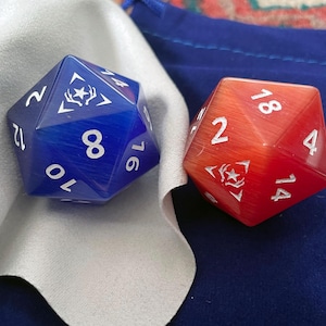 Disco Elysium - Icosahedral Gemstone Dice Set