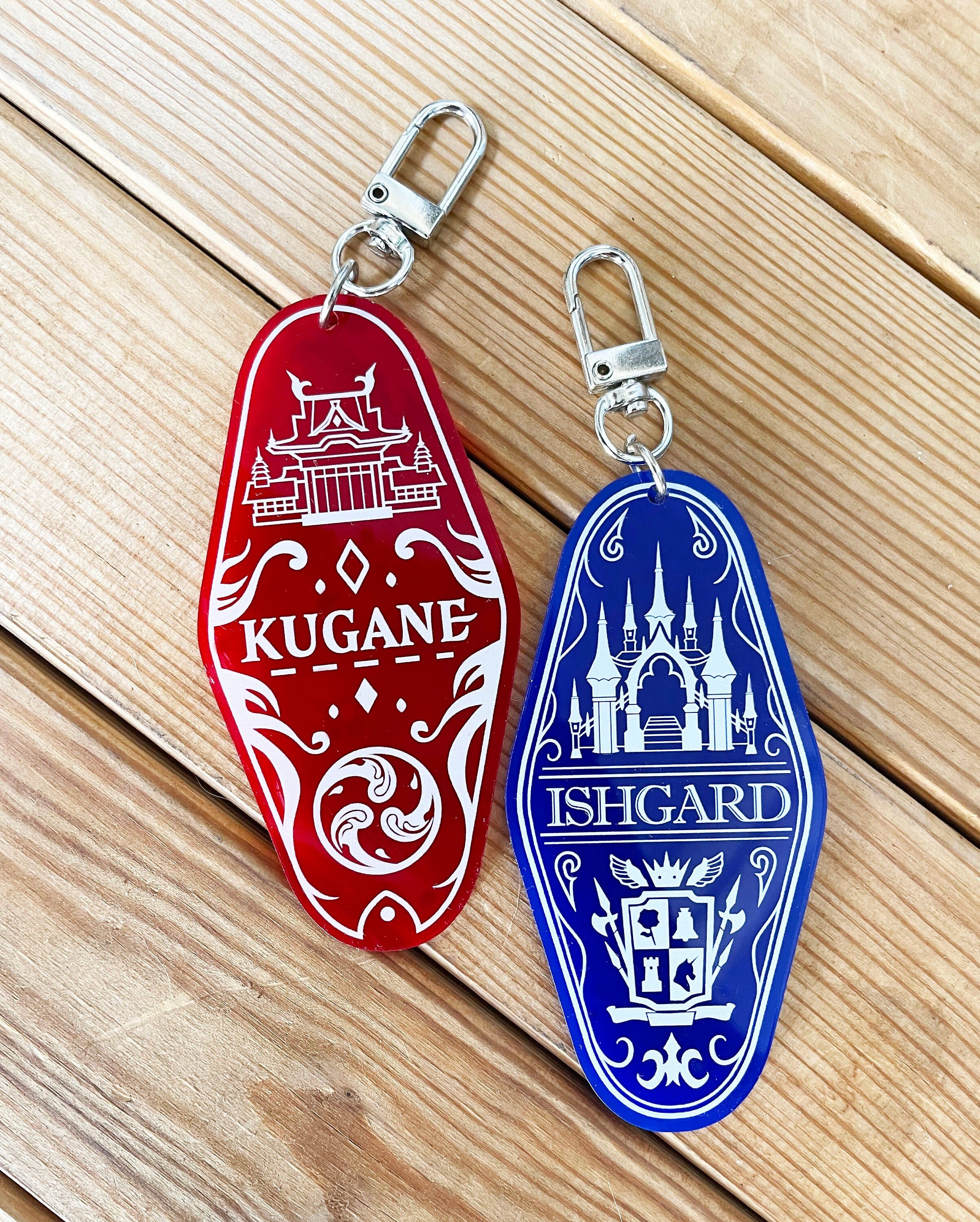FFXIV Ishgard & Kugane Motel Tag - Etsy