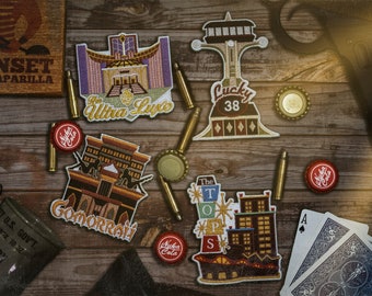 Fallout New Vegas The Strip Patches/Stickers