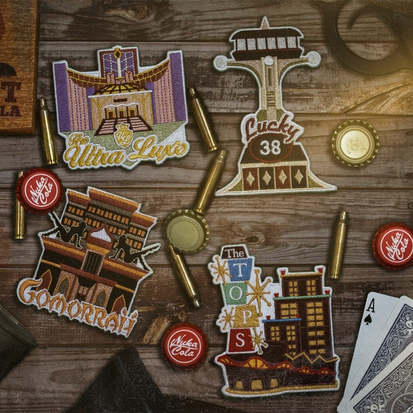 Fallout New Vegas  The Strip Patches/Stickers