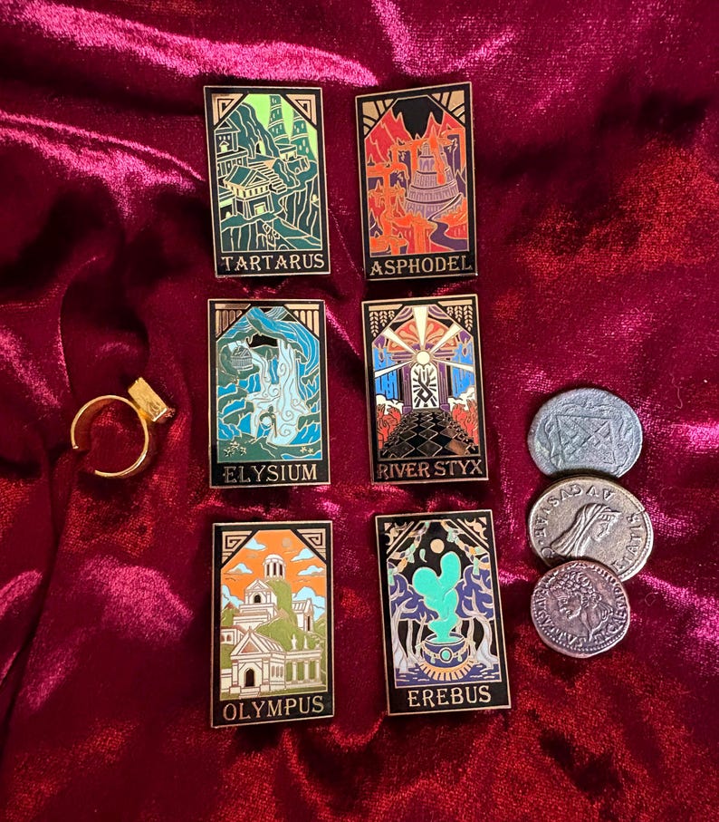 Hades Travel Pins image 2