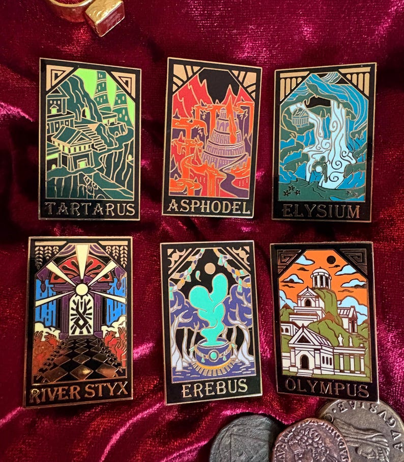 Hades Travel Pins image 1