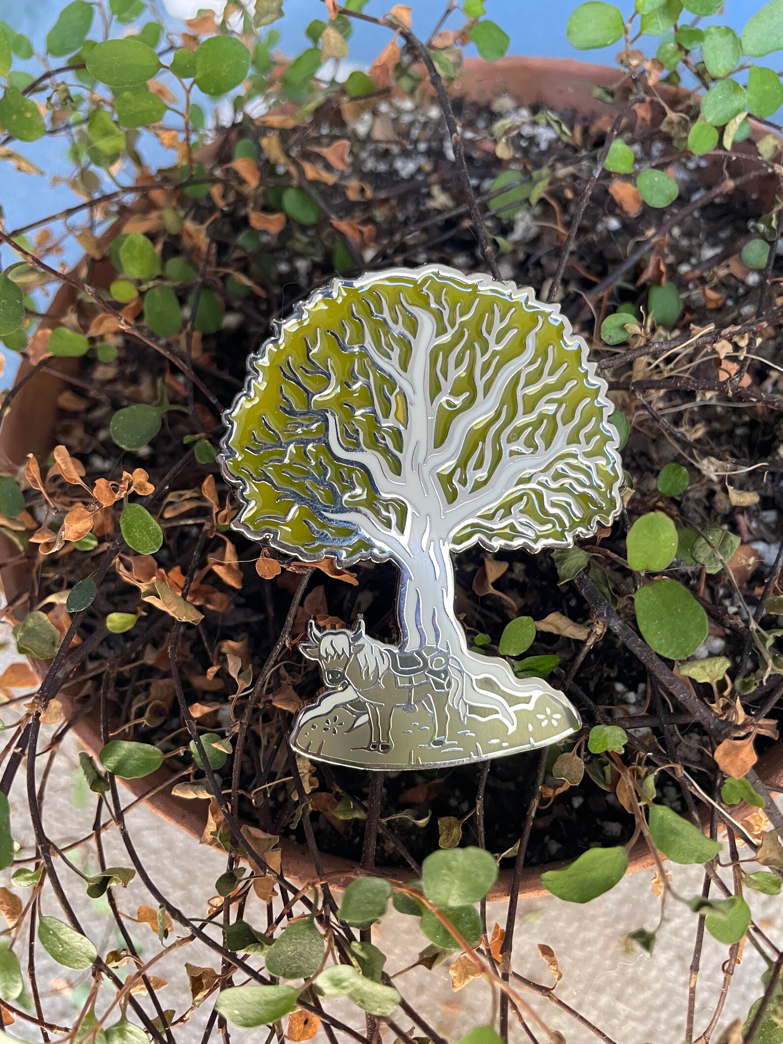 Erd Tree Translucent Enamel Pins Etsy